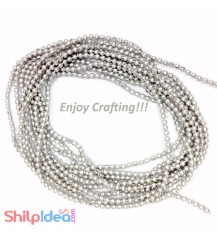 Metal Ball Chain 1.5mm - Silver - 2 meter